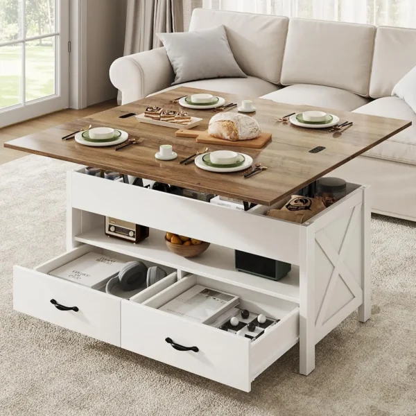 40" Lift Top Multifunctional Coffee Table