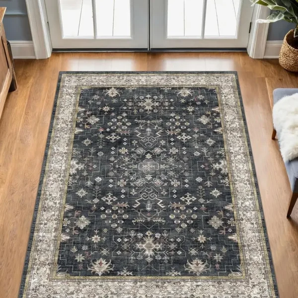 3x5 Entryway Rug  Washable NonSlip